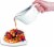 14 oz White Ceramic Electric Gravy Boat Warmer with Lid and Detachable Power Cord Perspective: back