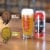 Penrose Goofy Boots Hazy IPA Craft Beer Perspective: back