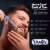 Beard Mustache Straight Edge Razor Mens Beards Shaping Tool Eyebrow Men Travel Mustaches 3Pc Perspective: back
