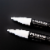 Erasable Liquid Chalk Markers White 2PK | Fine Tip Chalk Marker for Chalkboard Perspective: back