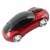 SANOXY Wireless Sport Car Mouse Optical Mouse Mice Ergonomic Design for Computer Laptop RED Perspective: back