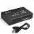 SANOXY USB 2.0 All-in-1 CF xD SD MS SDHC Memory Card Reader Perspective: back