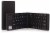 SANOXY Foldable Wireless Keyboard with Cell Phone Stand (Black) Perspective: back