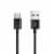 SANOXY USB Type-C to USB-A 2.0 Male Charger Cable, 3 Feet, Black Perspective: back