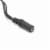 1.5FT 2 Female to 1 Male Gold Plated 3.5mm Audio Y Splitter Headphone Cable Foot Perspective: back