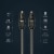 Gold TOSLink Fiber Optical Optic Digital Audio Cable SPDIF Sound Bar Cord (15 ft) (1.5 FT) Perspective: back