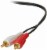 RCA Stereo Audio Cable Dual RCA Male Gold-Plated AV Cord FOR HDTV DVD VCR LOT (5FT) (5 FT) Perspective: back