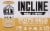 Incline Cider Company Hopped Cider Perspective: back