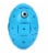 Geomag Kor Egg - Blue - 55 Piece Creative Magnet Playset Perspective: back
