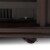 Pleasant Hearth Sheridan Mobile Infared Fireplace - Espresso Perspective: back