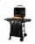 Dyna-Glo 2-Burner Black 20,000 BTU Open Cart LP Gas Grill DGB300CNP Perspective: back