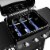 Dyna-Glo 3-Burner Black 30,000 BTU Open Cart LP Gas Grill DGB313CNP Perspective: back