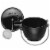 Staub Cast Iron 1-qt Round Tea Kettle - Matte Black Perspective: back