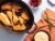 Staub Cast Iron 7-qt Oval Cocotte - Grenadine Perspective: back