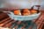 Staub Cast Iron 5.5-inch x 3.8-inch Mini Oval Gratin Baking Dish - Graphite Grey Perspective: back