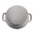 Staub Cast Iron 6-qt Cochon Shallow Wide Round Cocotte - Graphite Grey Perspective: back