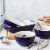 Staub Ceramics 4-pc Baking Dish Set - Dark Blue Perspective: back