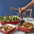 Staub Ceramics 3-pc Rectangular Baking Dish Set - Cherry Perspective: back