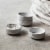 Staub Ceramic Dinnerware 4-pc Condiment Dish Set - White Perspective: back