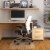 Advantagemat Vinyl Rectangular Chair Mat for Hard Floor - 50  x 73 Perspective: back
