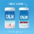 Natural Vitality CALM Cherry Magnesium Supplement Drink Mix Perspective: back
