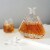 Viski® Irish Cut Whiskey Decanter Perspective: back