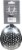 Viski Professional Stainless Steel Julep Strainer Perspective: back