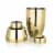 Gold Heavyweight Cocktail Shaker by Viski® Perspective: back