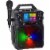Karaoke USA SD520 MP3 Portable Karaoke System - Black Perspective: back