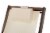 Romantic Collection Canvas Sling Chair with Cup and Wine Holder (Set of 2) Perspective: back