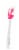 Star Wars White/Pink Rebel 11 Inch Silicone Spatula Perspective: back