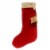 Christmas GOOD DOG STOCKING Fabric Santa Jingle Bells Puppy 16696 Perspective: back