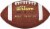 Wilson® NCAA Youth Composite Football - Brown Perspective: back