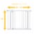 Safety 1st Easy Install Walk-Thru Gate - Value 2 Pack Perspective: back