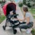 Safety 1st® Smooth Ride Travel System Stroller and Carseat Perspective: back