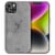Alpha Digital Luxury Soft Texture Deer Patterned Cloth Protective Case - iPhone14 / 14Plus Perspective: back