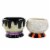 Tabletop Mummy/Frankie Snack Dish Dolomite Halloween Johanna Parker J9720 Perspective: back
