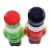 Tabletop Nutcracker Salt And Pepper Dolomite Christmas Shakers Y9957 Perspective: back