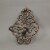 Cast Iron Copper Wall Hanging Flower Pot Holder Mounted Planter Ring Set of 2 Perspective: back