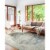 Sky-12 Charcoal, Dove 8'-0  X 8'-0  Round Size Rug Perspective: back
