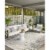 RAI-01 Ivory, Grey 18  x 18  Sample Size Rug Perspective: back