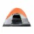 Tahoe Gear Powell 3 Person 3 Season Dome Camping Frame Tent, Green and Orange Perspective: back