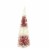 Christmas Rd/Wh Bottle Brush Tree Med Plastic Home Decor 2-Tones Xt854231 Perspective: back