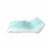 COMFY FLOATS Misting Chaise Lounger Inflatable Summertime Float for Water, Aqua Perspective: back