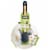GreenPan™ 8-Inch Ceramic Frying Pan and Silicone Spatula Set - Navy Perspective: back