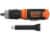 BLACK + DECKER Cordless Screwdriver - Black/Orange Perspective: back