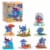 Just Play Stitch La Movie Time Collectible Figures Perspective: back