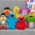 Just Play Sesame Street Friends Plush Perspective: back