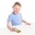 Hot Wheels® Fast Racer™ Yellow Fast Fish Pullback Vehicle Perspective: back