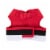 Simply Dog Small Fuzzy Red Santa Wrap Pet Harness Perspective: back
